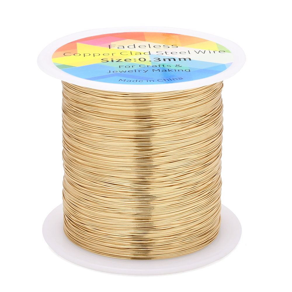 100m/328ft Fadeless Copper Cla - đánh giá và giá Jewelry Making Thread