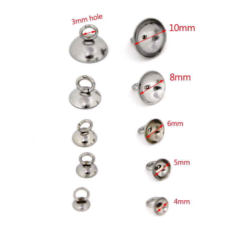 20Pcs 4/5/6/8/10mm Stainless S - đánh giá và giá Jewelry Making Charms
