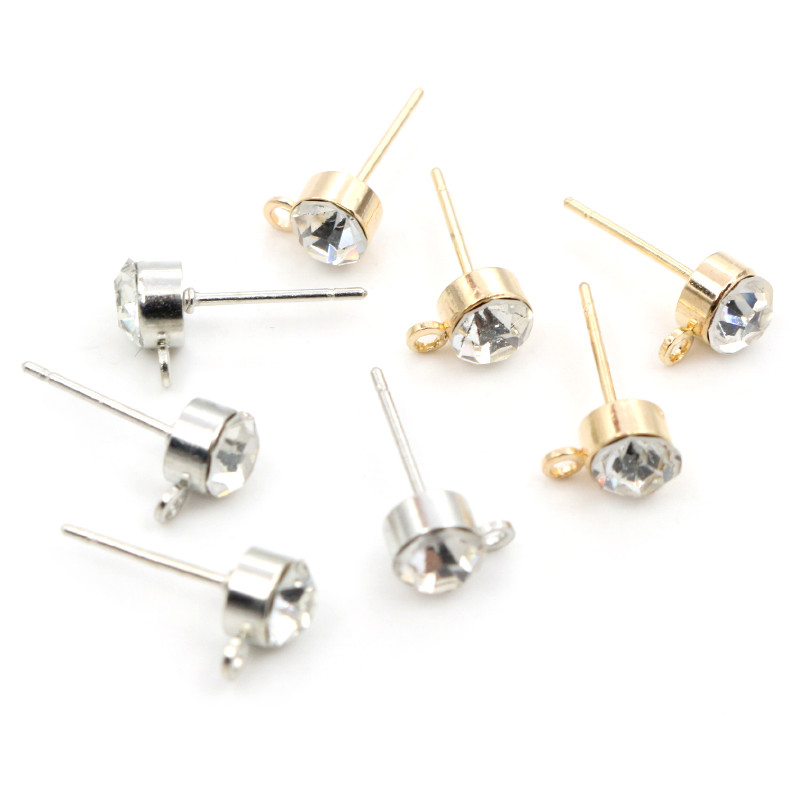50pcs Stud Earrings Pins with  - đánh giá và giá Jewelry Making Kit