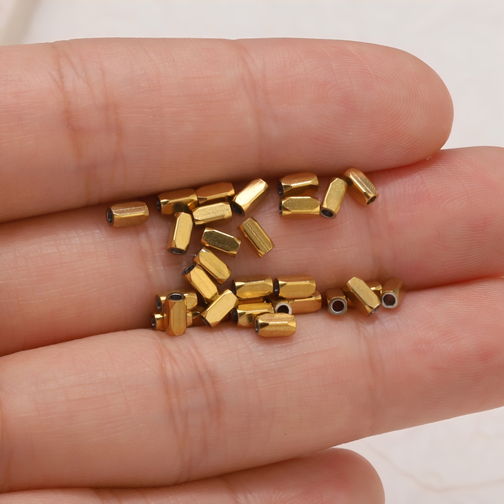 20pcs 18K Gold Stainless Steel - đánh giá và giá Jewelry Making Supplies Wholesale