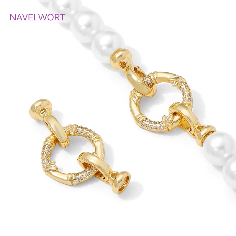 1/2Pcs 14K Gold Plated Pearl C - đánh giá và giá Jewelry Making Essentials