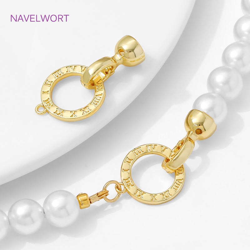 1/2Pcs 14K Gold Plated Pearl C - đánh giá và giá Jewelry Making Essentials