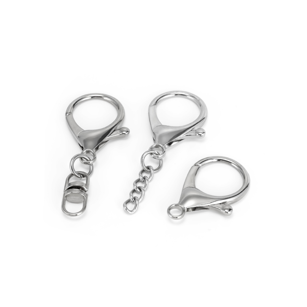 10Pcs Silver Color Large Lobst - đánh giá và giá Lobster Clasp Silver
