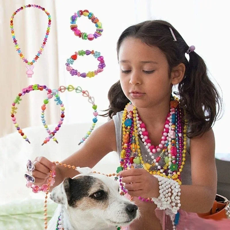 Girls DIY Bead Set Jewelry Mak - đánh giá và giá Jewelry Making Kit For Kids